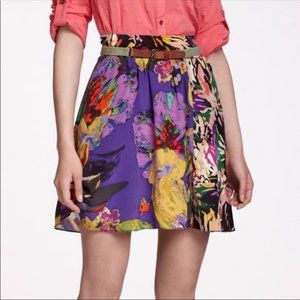 💜ANTHOPOLOGIE💜MAEVE CARRIZZO SILK SKIRT💜